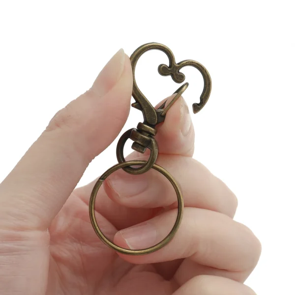 Jewelry Making Kits - 20pcs Heart Lobster Clasp Hooks - Image 6