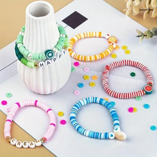 Jewelry Making Kits - Clay Beads for Friendship Bracelets - Image 3