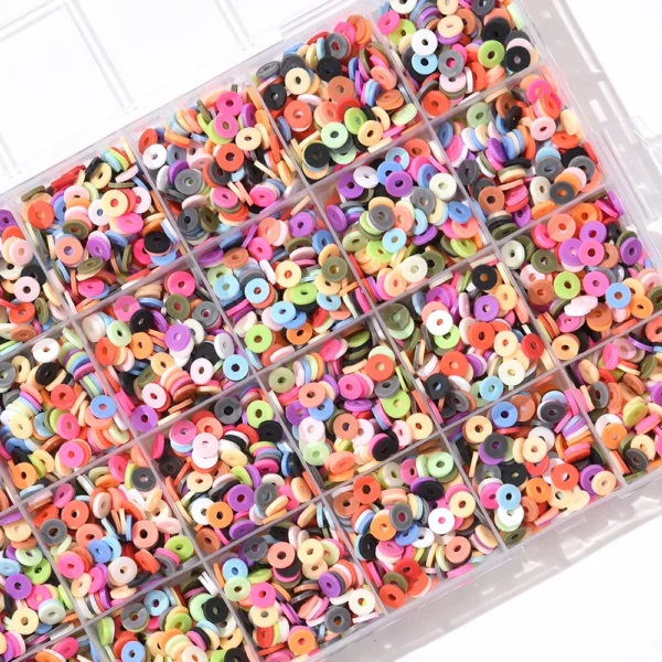 Jewelry Making Kits - 2400pcs Clay Beads for DIY - Image 6