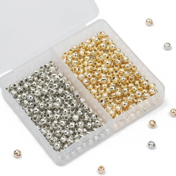 Jewelry Making Kits - 200PCS 4mm Faceted Beads