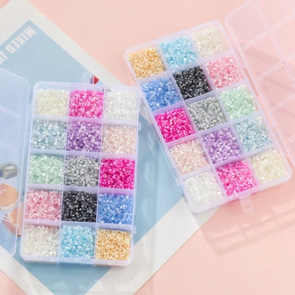 Jewelry Making Kits: 12000pcs Glass Seed Beads - Image 4