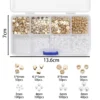 Jewelry Making Kits: 540pcs Pearl Beads & Spacer Beads - Image 2