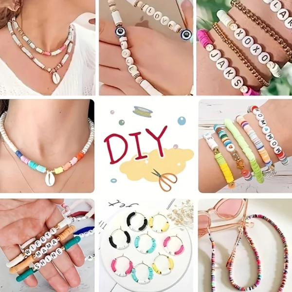 Jewelry Making Kits - Clay Beads for Friendship Bracelets - Image 6