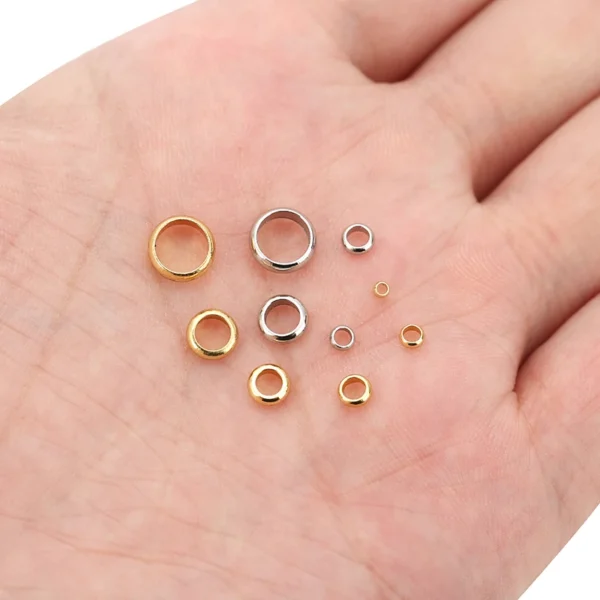 Jewelry Making Kits - Gold Spacer Beads Set - Image 3