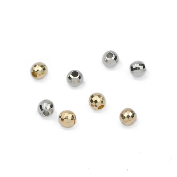 Jewelry Making Kits - 200PCS 4mm Faceted Beads - Image 2