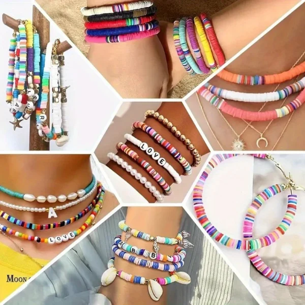 Jewelry Making Kits - Clay Beads for Friendship Bracelets - Image 5