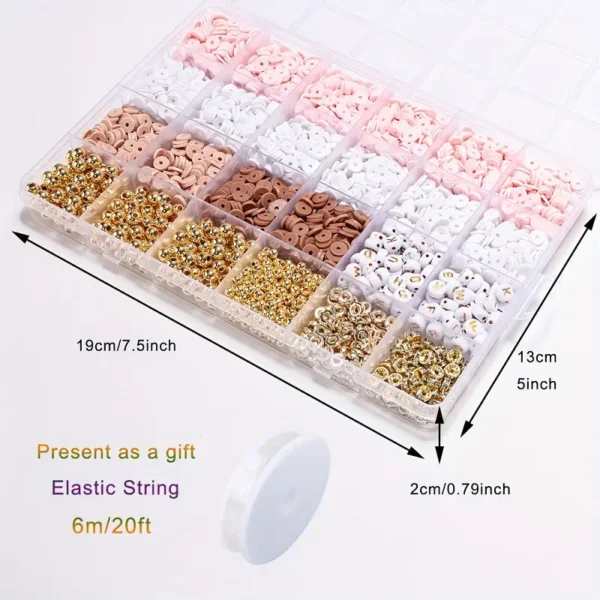 Jewelry Making Kits: DIY Clay Beads Bracelets - Image 4