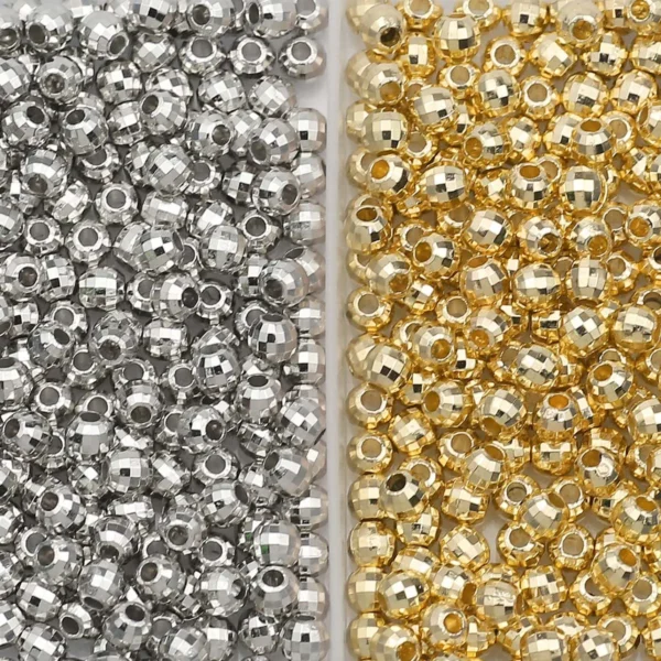 Jewelry Making Kits - 200PCS 4mm Faceted Beads - Image 3