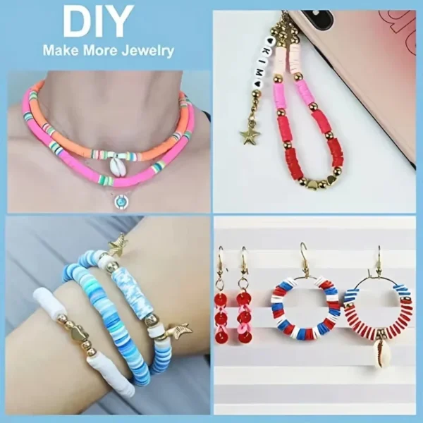 Jewelry Making Kits: DIY Clay Beads Bracelet Kit - Image 3
