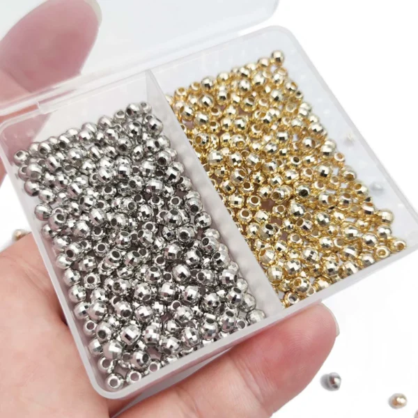 Jewelry Making Kits - 200PCS 4mm Faceted Beads - Image 5