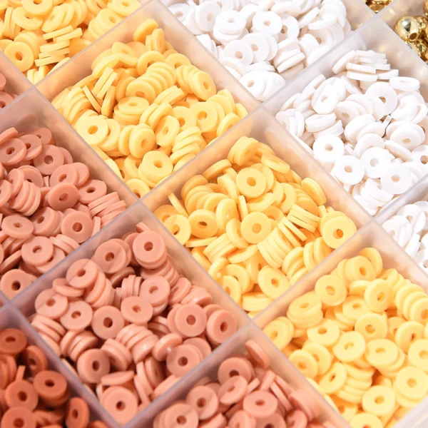Jewelry Making Kits with Clay Beads & Elastic Thread - Image 5