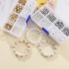 Jewelry Making Kits: 540pcs Pearl Beads & Spacer Beads