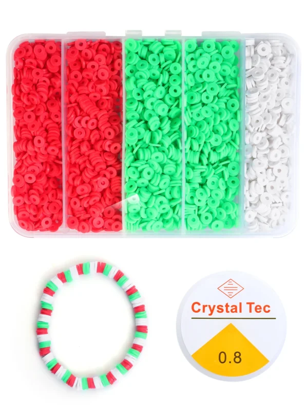 Jewelry Making Kits: 2250pcs Polymer Clay Beads for DIY - Image 5