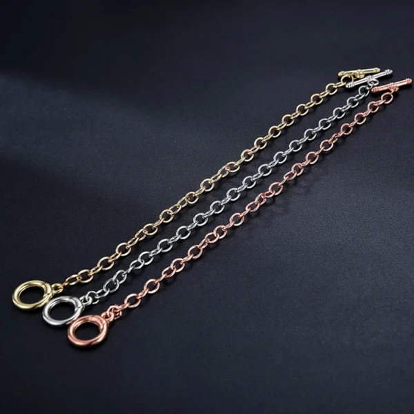 Jewelry Making Kits - 20 Pcs Gold Clasp Bracelet Charms - Image 2