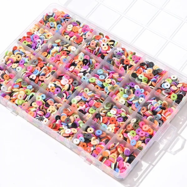 Jewelry Making Kits - 2400pcs Clay Beads for DIY - Image 4