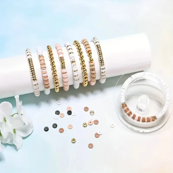 Jewelry Making Kits: DIY Clay Beads Bracelet Kit - Image 5