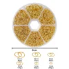 Jewelry Making Kits - 690pcs Jump Rings & Connectors - Image 2