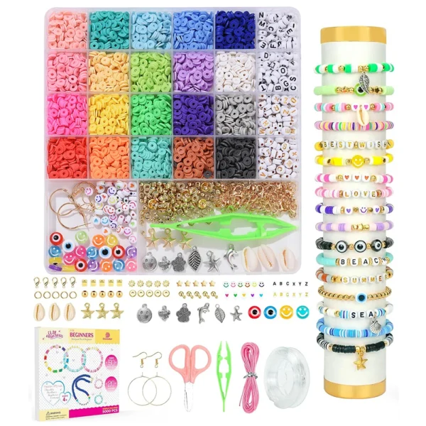 Jewelry Making Kits: Polymer Clay Beads and Charms