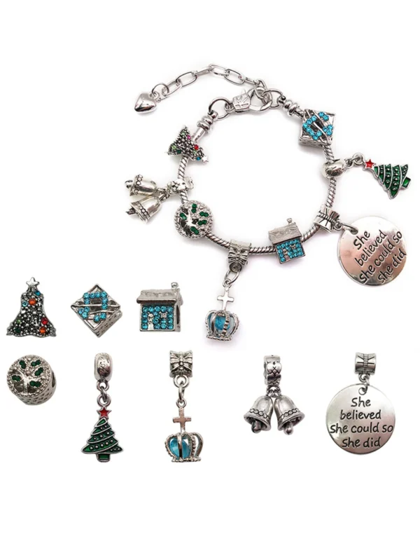 Jewelry Making Kits - Christmas Bracelet Set for DIY - Image 5