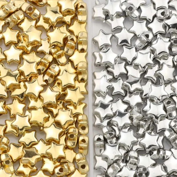Jewelry Making Kits - 200PCS Star Spacer Beads for DIY - Image 3
