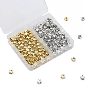Jewelry Making Kits - 200PCS Star Spacer Beads for DIY